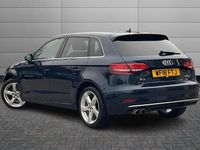 Used Audi A3 Sport 150 HP (110 kW) 2018 Blue Sedan