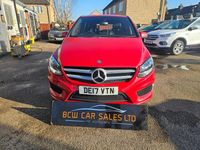 Used Mercedes B180 AMG line 109 HP (80 kW) 2017 Red MPV
