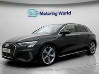 Used Audi A3 S-Line 148 HP (108 kW) 2022 Black Sedan