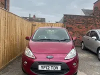 Used Ford Ka Zetec 2012 Red Hatchback