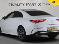 Used Mercedes CLA180 AMG line 2021 White Coupe