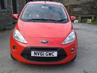 Used Ford Ka Zetec 69 HP (50 kW) 2011 Red Hatchback