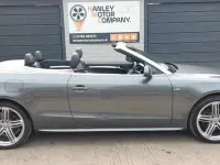 Used Audi A5 Cabriolet S-Line 2014 Grey Cabriolet