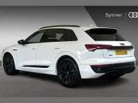 Used Audi Q8 e-tron Black Edition 300 kW (408 HP) 2023 White SUV