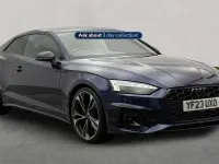 Used Audi A5 Black Edition 147 HP (108 kW) 2023 Blue Coupe
