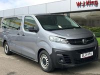 Used Vauxhall Vivaro Edition 120 HP (88 kW) 2021 Two coat metallic  quartz grey MPV