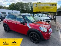 Used Mini Cooper D Countryman 112 HP (82 kW) 2014 Red SUV