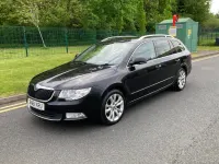 Used Skoda Superb SE 105 HP (77 kW) 2011 Black Estate
