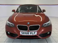 Used BMW 218 Comfort Edition 2018 Orange Cabriolet