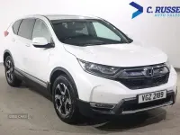 Used Honda CR-V Hybrid 184 HP (135 kW) 2021 White SUV