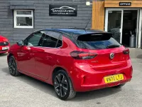 Used Vauxhall Corsa-e Elite 100 kW (136 HP) 2020 Red Hatchback