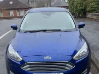 Used Ford Focus Titanium 125 HP (91 kW) 2018 Blue Hatchback