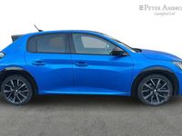Usado Peugeot 208 Premium 129 HP (94 kW) 2022 Azul Citadino