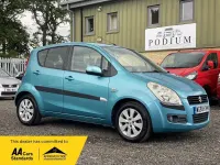 Used Suzuki Splash 75 HP (55 kW) 2009 Turquoise Hatchback