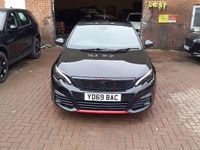 Used Peugeot 308 GT-line 130 HP (95 kW) 2020 Black Hatchback