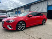 Used Vauxhall Insignia 260 HP (191 kW) 2018 Red Hatchback