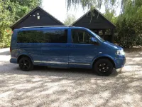 Used VW Caravelle SE 140 HP (102 kW) 2014 Blue Van