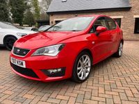 Begagnad Seat Ibiza FR 90 HK (66 kW) 2017 Röd Halvkombi