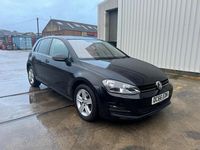 Used VW Golf VII Edition 110 HP (80 kW) 2017 Black Hatchback