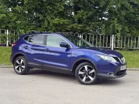 Used Nissan Qashqai N-Connecta 110 HP (80 kW) 2016 Blue SUV