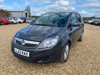 Used Vauxhall Zafira Design Edition 2013 Grey MPV