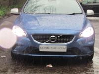 Used Volvo V40 R-Design 120 HP (88 kW) 2017 Blue Hatchback