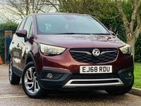 Used Vauxhall Crossland X S 110 HP (80 kW) 2018 Red SUV