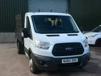 Used Ford Transit 125 HP (91 kW) 2014 White Cabriolet
