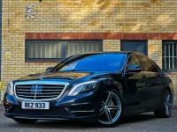 Used Mercedes S500L AMG line 2013 Blue Sedan