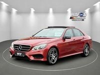 Used Mercedes E220 Premium 2016 Red Sedan