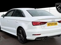 Used Audi A3 S-Line 116 HP (85 kW) 2019 White Sedan