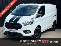 Used Ford Transit Custom Limited 130 HP (95 kW) 2021 White Van