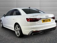 Used Audi A4 S-Line 147 HP (108 kW) 2022 White Sedan