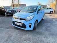Used Kia Picanto 2017 Blue Hatchback