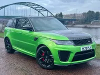 Second-hand Land Rover Range Rover Sport SVR 575 CP (422 kW) 2020 Verde SUV
