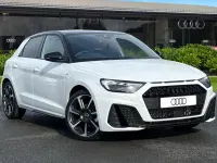 New Audi A1 Sportback Black Edition 150 HP (110 kW) 2026 White Hatchback