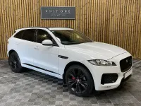 Used Jaguar F-Pace S 300 HP (220 kW) 2018 White SUV
