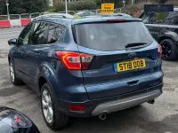 Used Ford Kuga Titanium X 150 HP (110 kW) 2018 Blue SUV