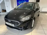 Used Ford Fiesta Titanium 123 HP (90 kW) 2022 Black Hatchback