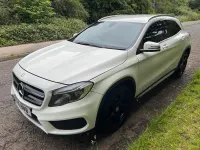 Used Mercedes GLA200 AMG line 134 HP (98 kW) 2016 White SUV