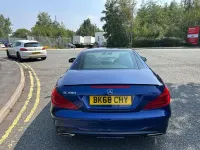 Used Mercedes SL400 AMG line 367 HP (269 kW) 2018 Brilliant blue metallic Cabriolet