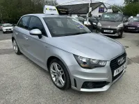 Used Audi A1 S-Line 122 HP (89 kW) 2013 Silver Hatchback