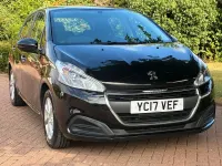 Used Peugeot 208 Active 2017 Black Hatchback