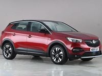 Used Vauxhall Grandland X Sport 131 HP (96 kW) 2019 Red SUV