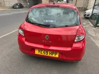 Used Renault Clio Expression 75 HP (55 kW) 2009 Red Hatchback