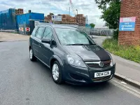 Used Vauxhall Zafira 120 HP (88 kW) 2014 Grey MPV