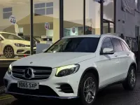 Usado Mercedes GLC220 AMG line 170 HP (125 kW) 2015 Branco SUV