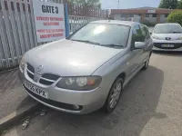 Used Nissan Almera 98 HP (72 kW) 2005 Silver Hatchback