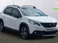 Used Peugeot 2008 GT-line 99 HP (72 kW) 2017 White SUV