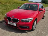 Used BMW 116 Efficient Dynamics 2016 Radiant red Hatchback